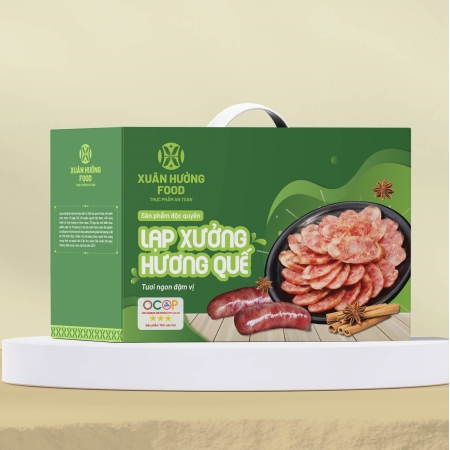 Hộp giấy nông sản ocop