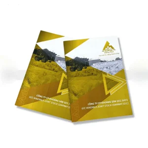 Bìa catalogue giới thiệu công ty